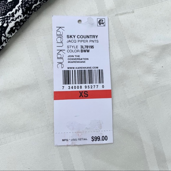 Karen Kane Sky Country Piper Pants - Picture 8 of 8